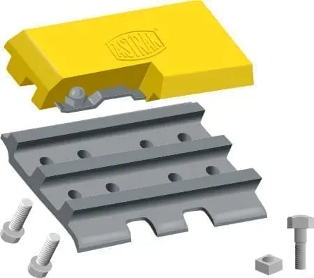 260mm Sovrapattini in poliuretano per Wirtgen W200